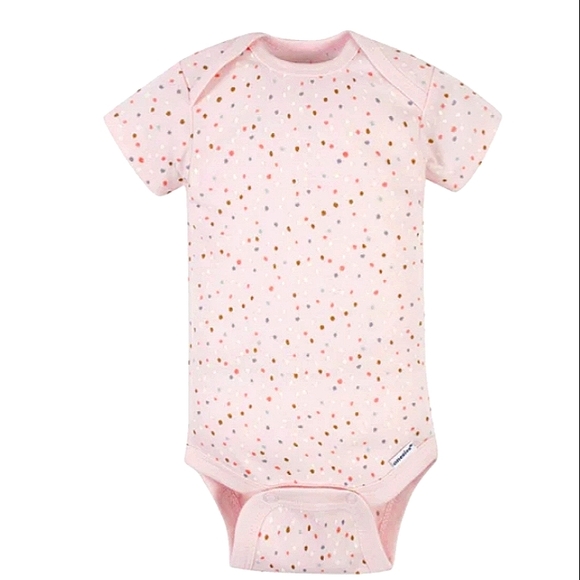 NWT Gerber 5 Pack Ballerina/Bunny Theme Short Sleeve Onesies Set☆6-9mo☆ - Picture 5 of 15